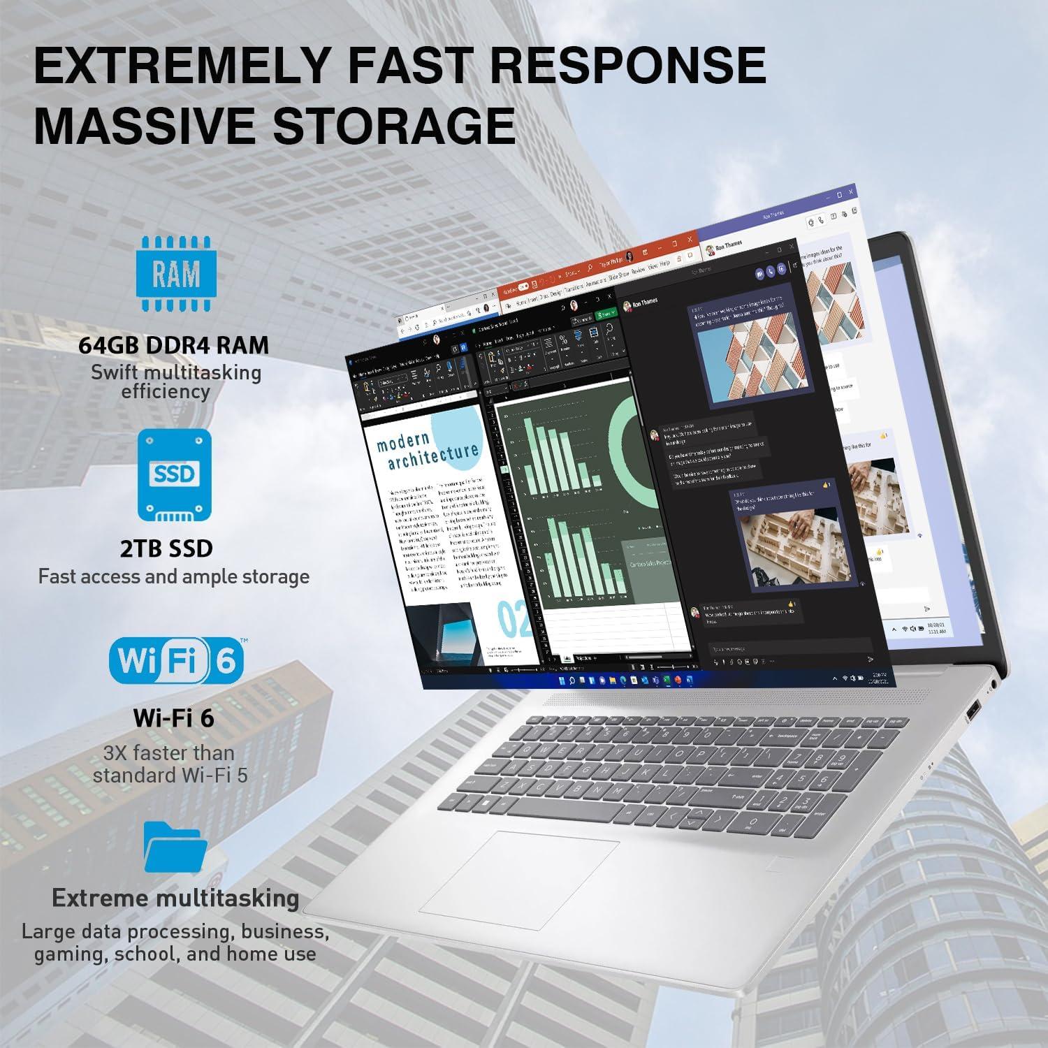 KI-Workstation: HP 17 – Rendering-Monster, Engpass-Löser, TDP 45W