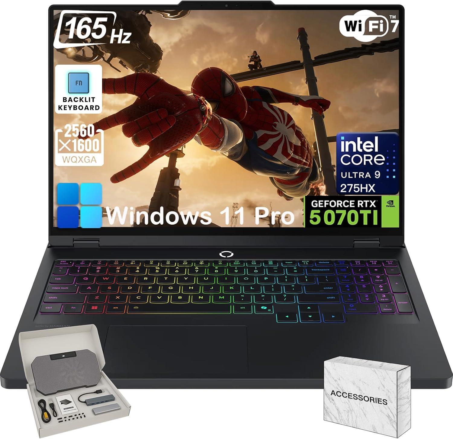 Lenovo Legion Pro 5i - KI-Workstation: Rendering-Monster, max. TGP/TDP