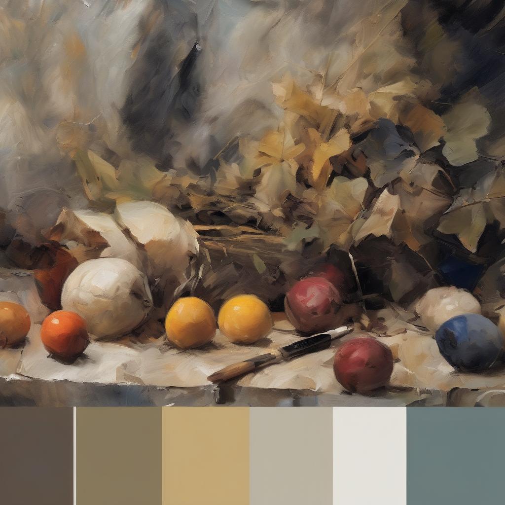 Στυλ και τεχνικές του ζωγράφου